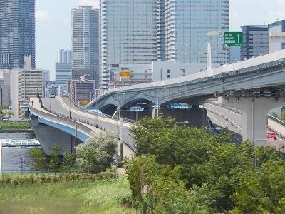 ユリカモメから見られた風景①豊洲駅より国際展示場正門