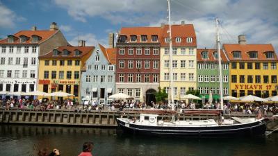 夏の北欧４か国　１０日間のツアー旅行　３　２日目　コペンハーゲン～北海を船でオスロへ