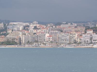 西地中海クルーズ（５）・・フランスのカンヌは、強風と波のため抜港でした。