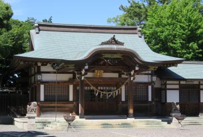 2018梅雨、三河の名城(5/8)：田原城(2)：巴江神社、田原市博物館、二の丸展示館