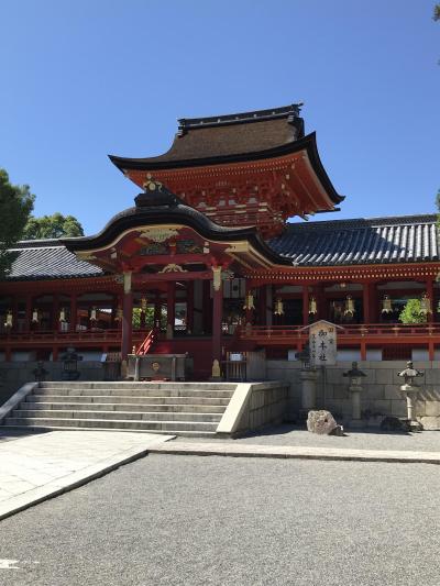 石清水八幡宮から流れ橋（上津屋橋）へ