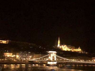 2018年4月、ブダペスト。窓から眺めたブダ城と王宮の丘散歩