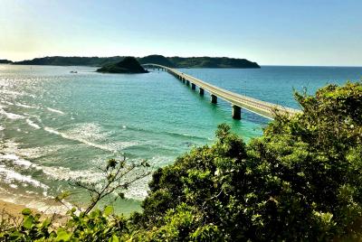 2018 大人の修学旅行、広島へ　４．此処まで来たら欲張りたい『角島大橋』