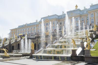 母娘でサンクトペテルブルクへお気楽旅行 5:ペテルゴフ（夏の宮殿）へ行ってみよう！
