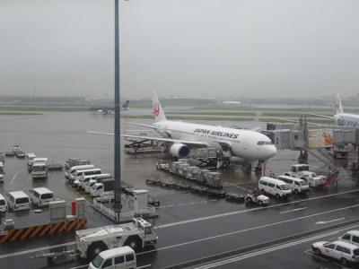 梅雨明け？の沖縄へ（１）ＪＡＬファーストクラスで那覇へ向かう空の上から