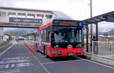 2018.4 7年ぶりの石巻など被災地の訪問7終-BRT 盛ー陸前高田間を乗車，帰京