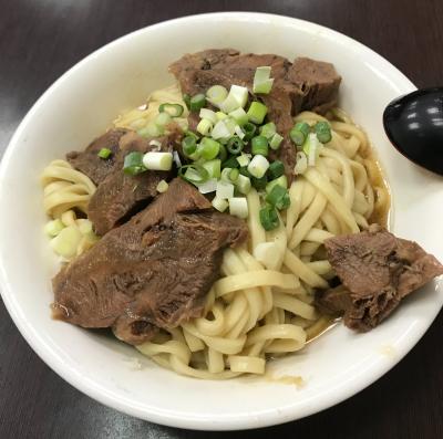 台湾で牛肉麺を食べ歩き