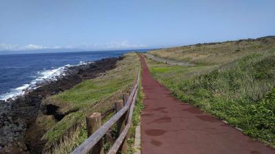 伊豆大島　サイクリングで一周　