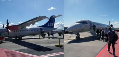 SAS機でストックホルム⇔タリン往復