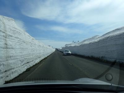 2018.04 函館－北東北　２日目　アスピーテライン雪の回廊、北から行くか　東から行くか