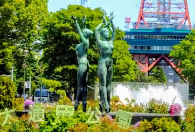 初夏の札幌  大通公園   ＊彫刻・モニュメントを巡る＊