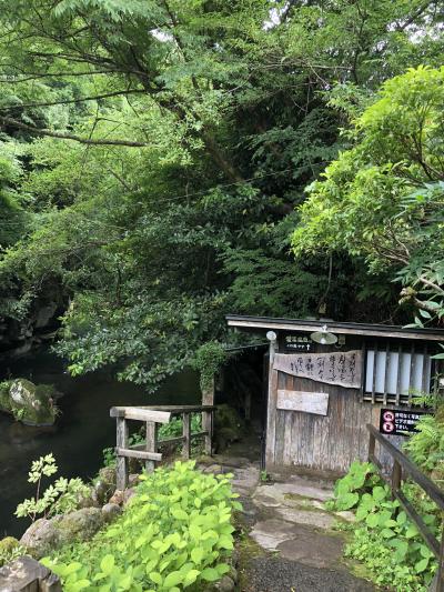 新緑の蛍見透明混浴?壁湯温泉福元屋旅館