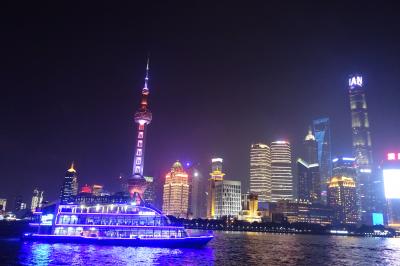 上海10選　南京西路、東路、外灘の夜景