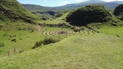 7/2 ヨーロッパ周遊30日間。スカイ島の妖精の谷。最高な景色