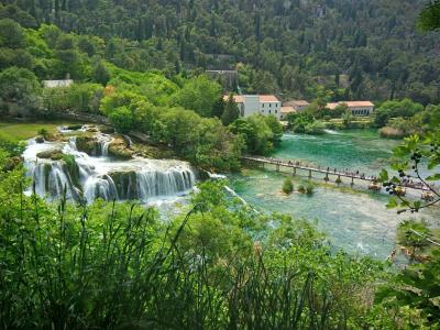 実は見どころ満載のクロアチア 2018GW：05/02 クルカ国立公園と世界遺産の町シベニク