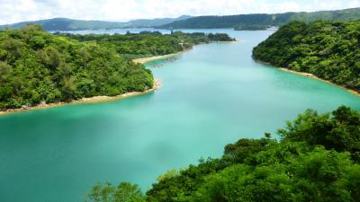 急に発生した台風７号最中の沖縄本島３泊４日の旅【古宇利ビーチ、ワルミ大橋展望台、赤墓ビーチ観光後、ホテルにチェックイン編】