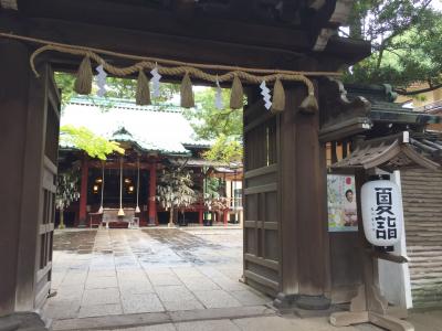 勝海舟が暮らした赤坂の街をプチ散歩　赤坂氷川神社のしあわせ星合い参りと津つ井のランチ＆ホットケーキパーラーFru-Full