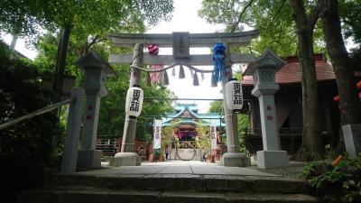 身近な神社に参拝(多摩川浅間神社)