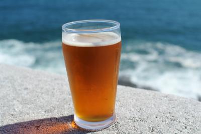 江ノ島ビールとラーメン