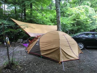 2018 初子連れキャンプ！！～キャンパーに人気の道志の森キャンプ場はどんなとこ！？初のキャンプが雨でどうなる～