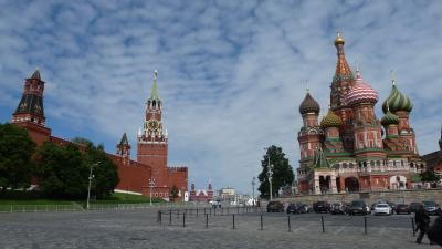 初夏のロシアへの旅　３　２日目　モスクワ