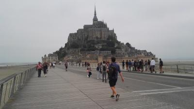 7/6 ヨーロッパ周遊30日間 レンヌ、モンサンミッシェル (バルセロナへ)