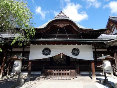 ０８．GW後半のロイヤルホテル長野２泊　善行寺詣りその１　善光寺花回廊　善光寺参道　大本山 善行寺 大本願