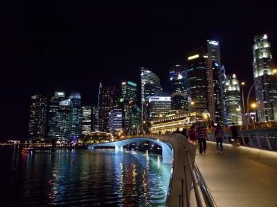 熟女2人旅、再び☆さぁ、夜のマリーナベイに繰り出そう！　ジャカルタ・シンガポール2018の旅4-3