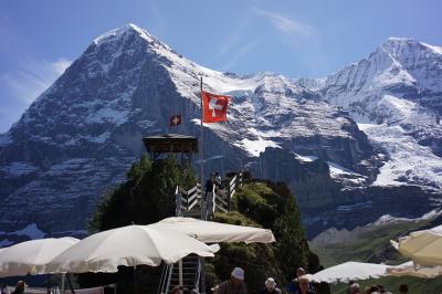 スイス(Switzerland)旅行　2017年8月　③　グリンデルワルト(Grindelwald)