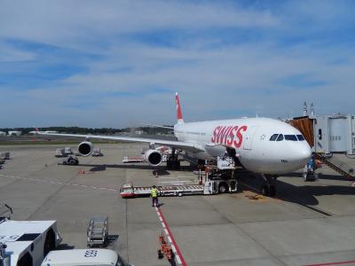 スイス国際航空　成田→チューリッヒ　A340-300　ビジネスクラス　搭乗記