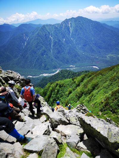 にわか山が～西穂独標に立つ！