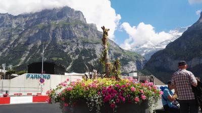 7/11 ヨーロッパ周遊30日間 グリンデルワルト滞在 (ルツェルンへ)