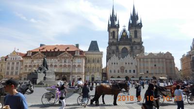 春のチェコとウィーンを巡る（チェコ編）　３　２日目①　プラハ①　旧市街