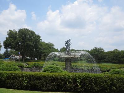 真夏の昭和記念公園
