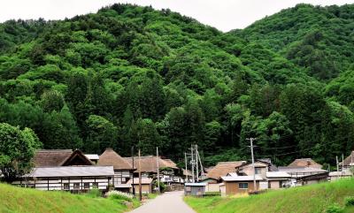 ［美味と絶景・３県３泊４日の旅（２日目－中編）］ 路線バス途中下車の旅 ①　奥会津・たていわ蕎麦と前沢曲家集落