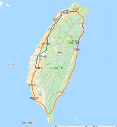 2018-７月　盛りだくさん台湾　01　桃園機場着、高鉄で嘉義まで移動