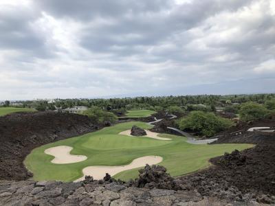 ハワイ島で避暑　少し早めの夏休み（３）海にも入らず　ゴルフ三昧