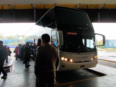 2014 GW ブラジル、アルゼンチン旅④ プエルト・イグアスまで20時間超のバス移動の巻