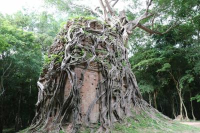 遺跡巡りカンボジア①　世界遺産「サンボー･プレイ･クック」（観光1日目）