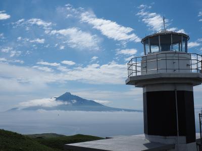 花の浮島礼文島桃岩フラワーロード＋礼文林道トレッキング