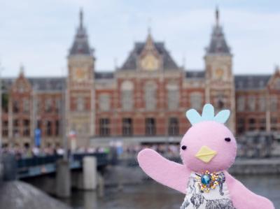 「Hallo！アムステルダムに行こう」ってことでトランジットの合間に行ってきました♪2018年7月