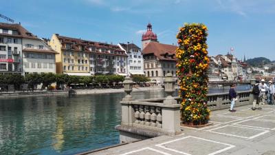 7/12 ヨーロッパ周遊30日間 ルツェルン滞在 (アムデンへ)