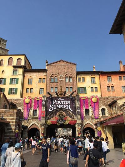 東京ディズニーシーでびしょ濡れ体験!