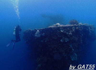 73年前の戦場へトラック諸島でDIVE！～特設航空機運搬艦 富士川丸(FUZIGAWA MARU)～