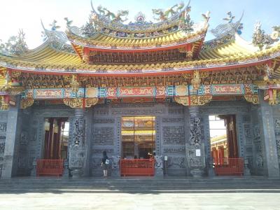 埼玉坂戸にある道教の台湾寺院、五千頭の龍が昇る聖天宮。BAQETでパン食べ放題と茶の木村園の天然氷のかき氷(2018/9/9)
