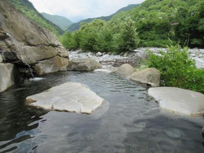 新穂高温泉「槍見舘」で立ち寄り湯