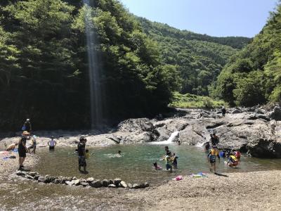 家族旅行2018年8月（長男9歳・次男7歳）野迫川アドベンチャーランド ラグビー部キャンプ