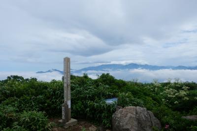 荒島岳　真夏の低山も急坂オンパレードでした！