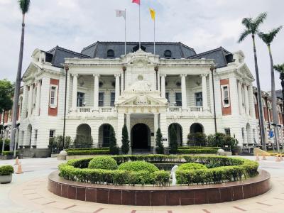 あてもなく台中：大仏、市役所、メシ[2018年8月台湾旅行3]