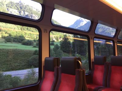 【スイス横断旅行＋ミラノ】⑤　モンブラン特急にのって、シャモニー　→　ツェルマットへの移動